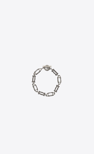 Western-style Navajo bracelet in metal